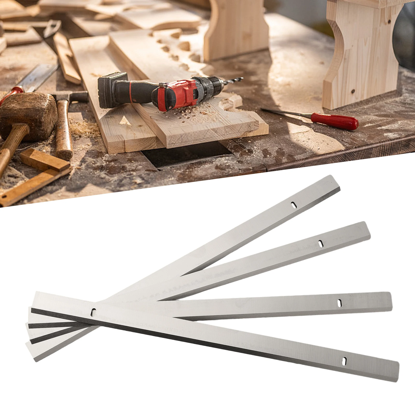 4pcs HSS Planer Blade 319x18.2x3mm Wood Planer For ETP1531AK Home Woodworking Power Tool Replacement Accessories
4pcs HSS Planer Blade 319x18.2x3mm Wood Planer For ETP1531AK Home Woodworking Power Tool Replacement Accessories