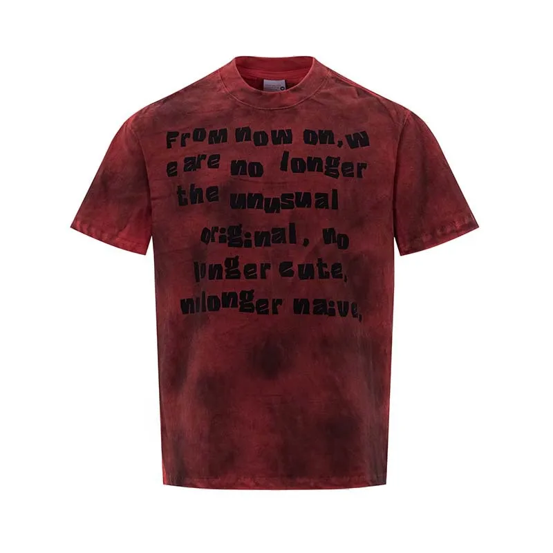 Men's Fashion Washed Vintage Hip Hop T Shirts High Streetwear Retro Tees With Letter Printed Summer Short Sleeve Tops Loose Fit
Men's Fashion Washed Vintage Hip Hop T Shirts High Streetwear Retro Tees With Letter Printed Summer Short Sleeve Tops Loose Fit