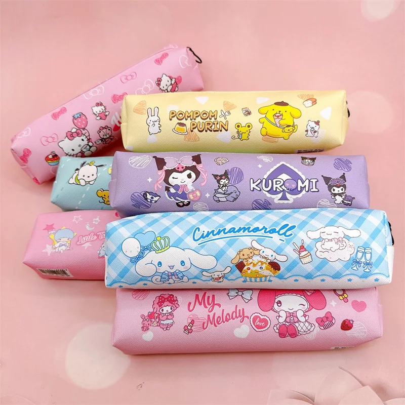 Кавайный карандаш Sanrio с рисунком, женский карандаш из искусственной кожи с рисунком Hello Kitty, оригинальный детский подарок
Кавайный карандаш Sanrio с рисунком, женский карандаш из искусственной кожи с рисунком Hello Kitty, оригинальный детский подарок