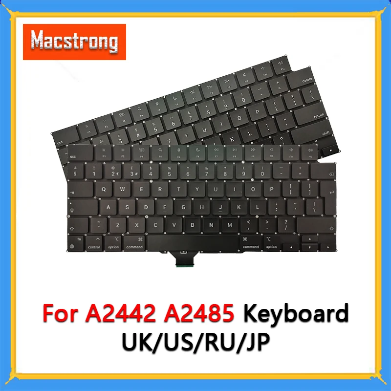 Клавиатура A2442/A2485 для Macbook Pro, клавиатура для Macbook Pro M1 Retina 14 "16" A2779/A2780/A2918/A2992/A2991 для русских и японских клавиатур 2021
Клавиатура A2442/A2485 для Macbook Pro, клавиатура для Macbook Pro M1 Retina 14 "16" A2779/A2780/A2918/A2992/A2991 для русских и японских клавиатур 2021