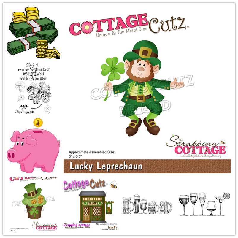 St. Patrick’s Day Metal Cutting Dies Green Hat Performer Party Beer Clover Stamps Background for Scrapbooking Frame Card Craft
St. Patrick’s Day Metal Cutting Dies Green Hat Performer Party Beer Clover Stamps Background for Scrapbooking Frame Card Craft