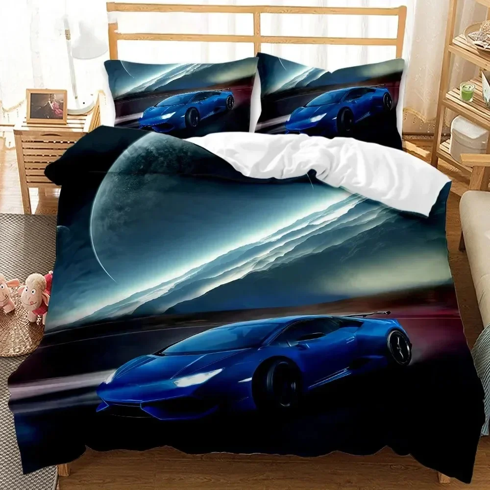 3D Print Sports Car Bedding Children's Favorite Bedding Set Three Piece Set Boys Bedroom Bed Decor For Single And Double Beds
3D Print Sports Car Bedding Children's Favorite Bedding Set Three Piece Set Boys Bedroom Bed Decor For Single And Double Beds