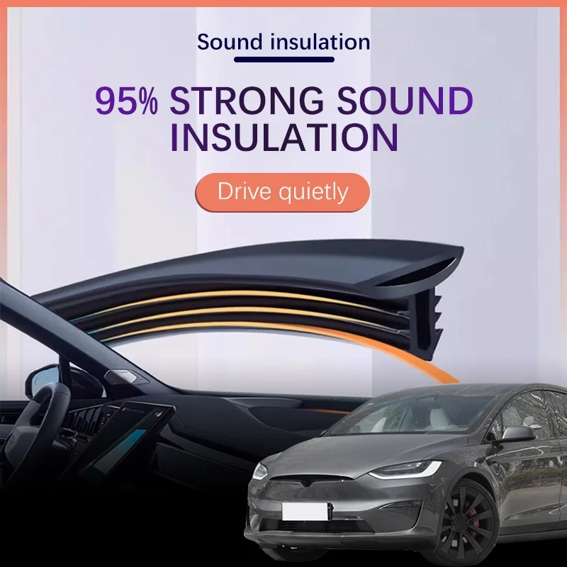 Car Dashboard Sealing Strip Interior Auto Noise Sound Insulation Rubber Trim Weatherstrip Car Accessories For Tesla Model X
Car Dashboard Sealing Strip Interior Auto Noise Sound Insulation Rubber Trim Weatherstrip Car Accessories For Tesla Model X