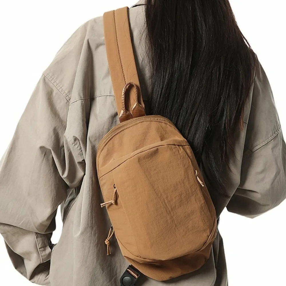 Solid Color Men's Chest Bag Multifunctional Korean Style Nylon Shoulder Bag Large Capacity Adjustable Shoulder
Solid Color Men's Chest Bag Multifunctional Korean Style Nylon Shoulder Bag Large Capacity Adjustable Shoulder