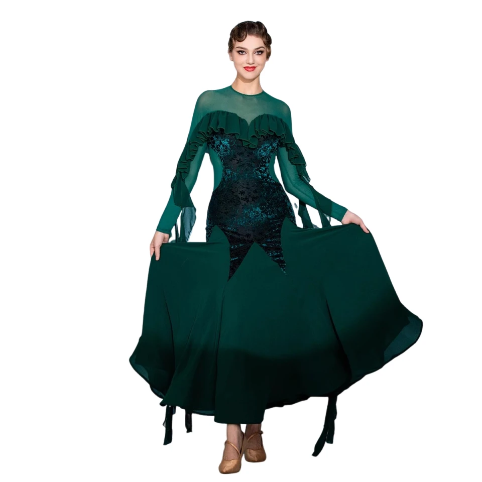 Новое платье для бальных танцев по национальному стандарту 2026 года, для соревнований и выступлений, в продаже
Новое платье для бальных танцев по национальному стандарту 2026 года, для соревнований и выступлений, в продаже