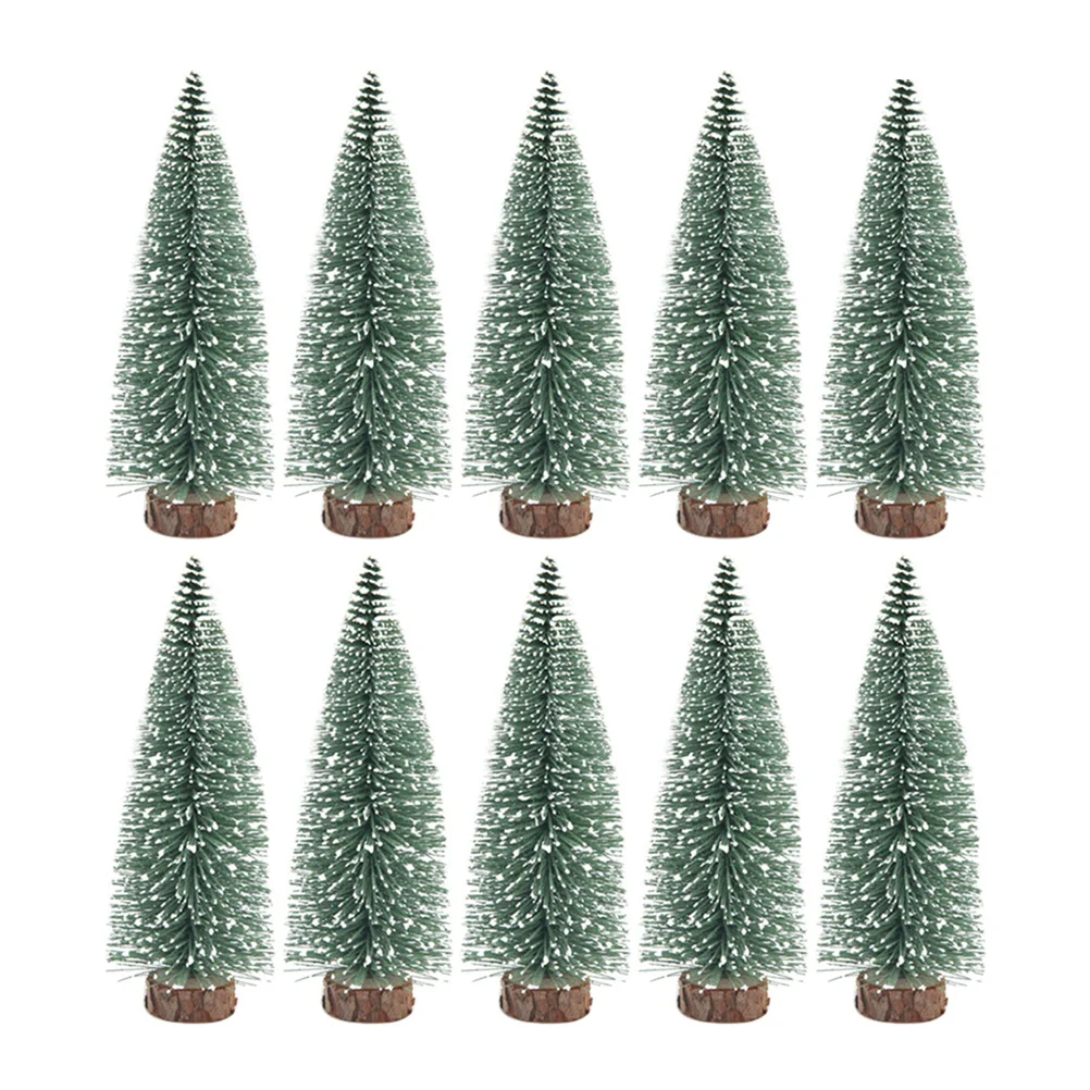 10Pcs 15Cm Mini Christmas Tree Decor with Snow Covered Pine DIY Ornaments for Home Party Bar Christmas ornaments
10Pcs 15Cm Mini Christmas Tree Decor with Snow Covered Pine DIY Ornaments for Home Party Bar Christmas ornaments