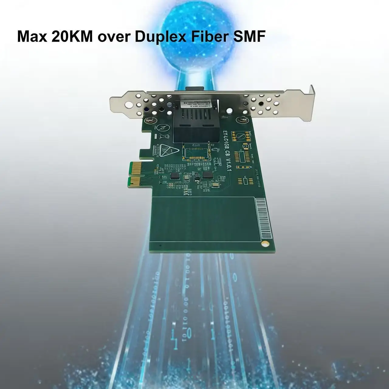100M Fiber Optic LAN Card