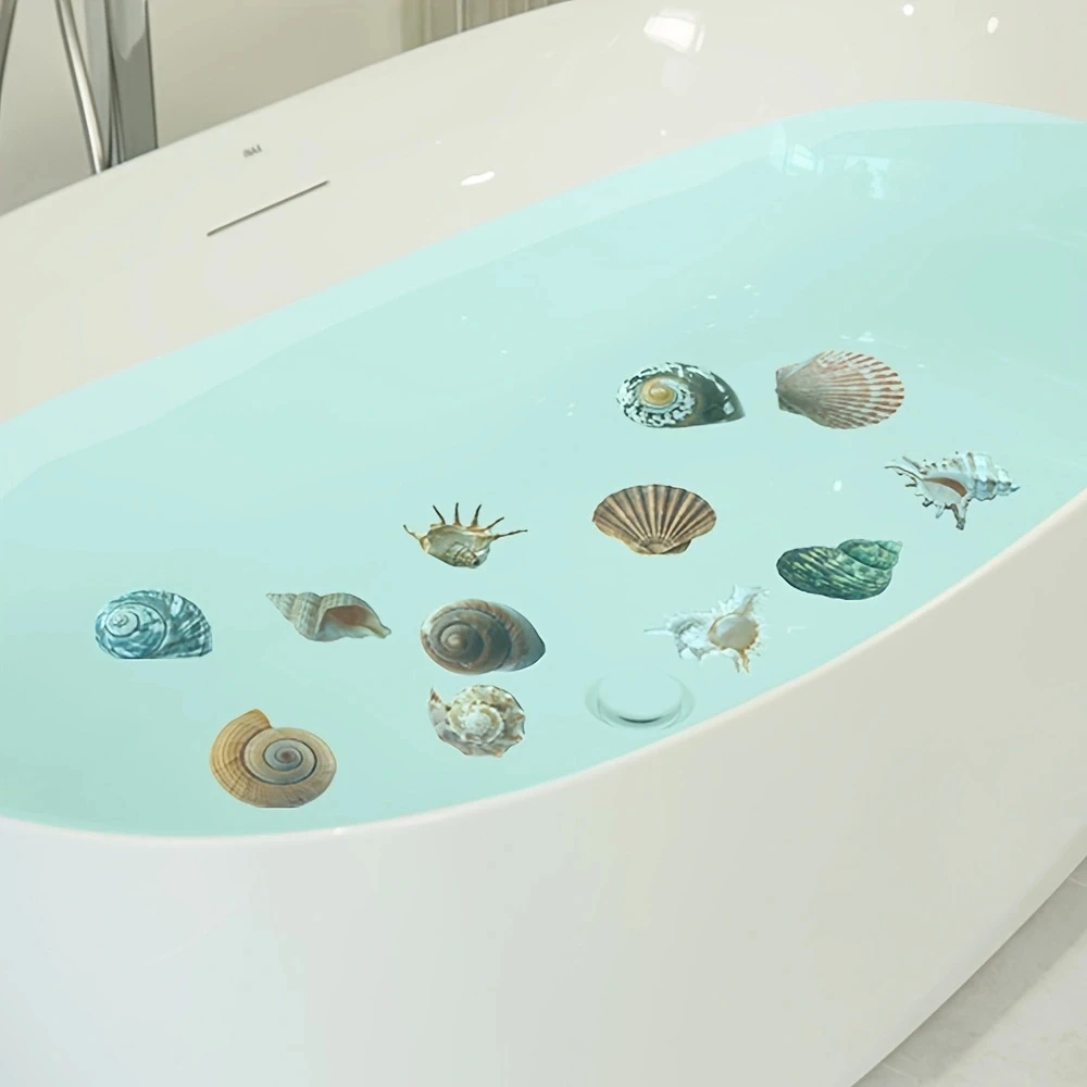 6pcs Non-Slip Shell Conch Pattern Bathtub Sticker for Bathroom Decor - Self-Adhesive Frosted Wall Decals for Toilet and Bathroom
6pcs Non-Slip Shell Conch Pattern Bathtub Sticker for Bathroom Decor - Self-Adhesive Frosted Wall Decals for Toilet and Bathroom
