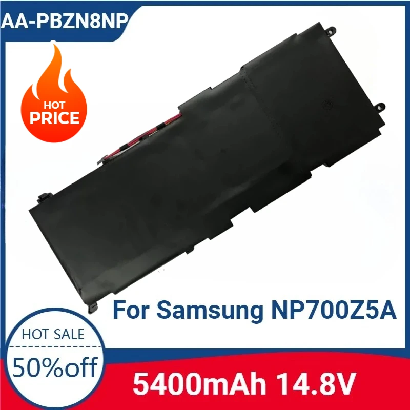 For AA-PBZN8NP 14.8V 80Wh High-quality Laptop Battery for Samsung NP700Z5A NP700Z5B NP700Z5C NP700Z5C NP700Z7C-S01DE Series
For AA-PBZN8NP 14.8V 80Wh High-quality Laptop Battery for Samsung NP700Z5A NP700Z5B NP700Z5C NP700Z5C NP700Z7C-S01DE Series