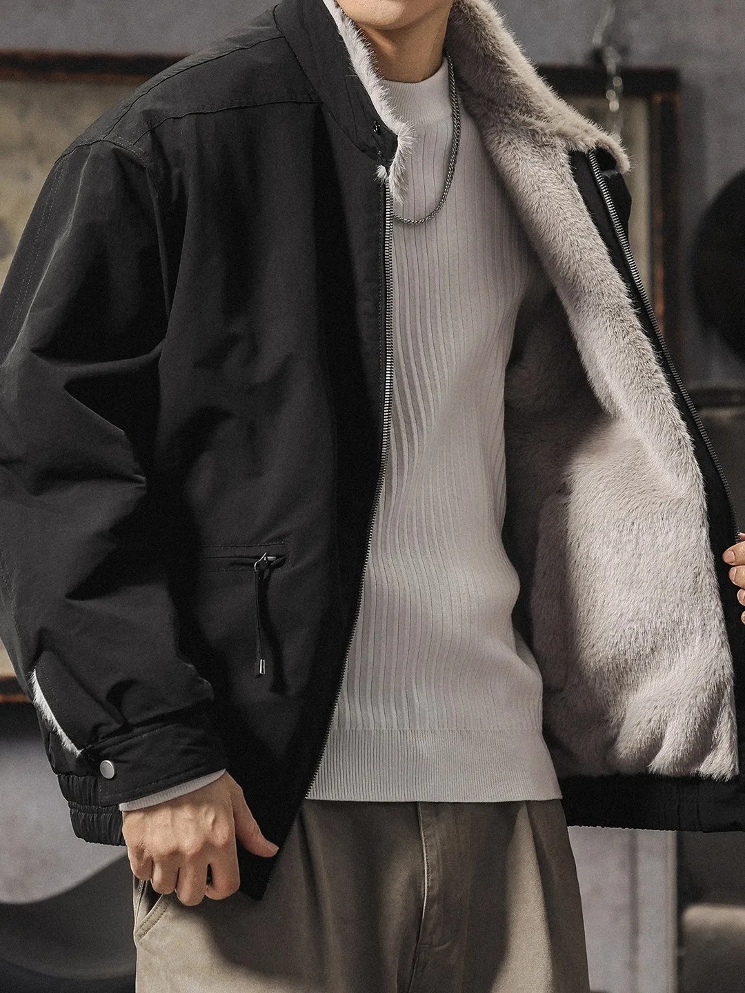 Double-Sided Wear Thiened Men's Jaet American Sle Fur Collar Mountain Eagle Cotton Coat Winter High-End Sensation Workw...
Double-Sided Wear Thiened Men's Jaet American Sle Fur Collar Mountain Eagle Cotton Coat Winter High-End Sensation Workw...