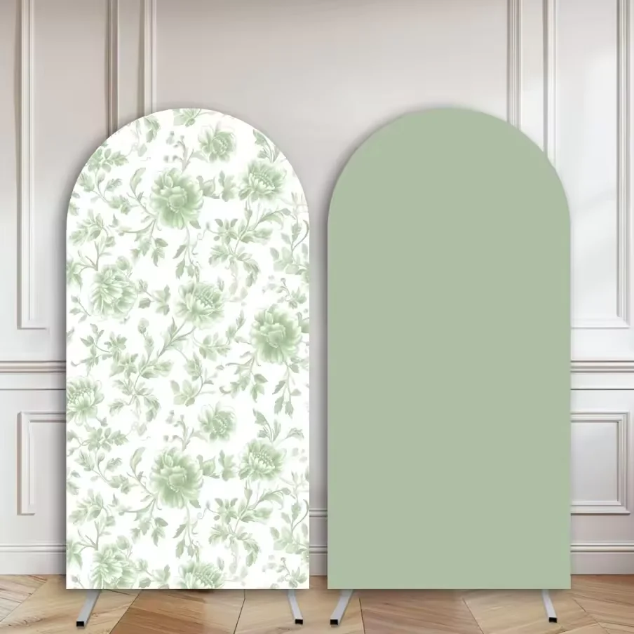 LS Custom 2-Sided Sage Green Flower Pattern Kids Birthday Wedding Bride Shower Cover Chiara Arch Background Decor Backdrop
LS Custom 2-Sided Sage Green Flower Pattern Kids Birthday Wedding Bride Shower Cover Chiara Arch Background Decor Backdrop