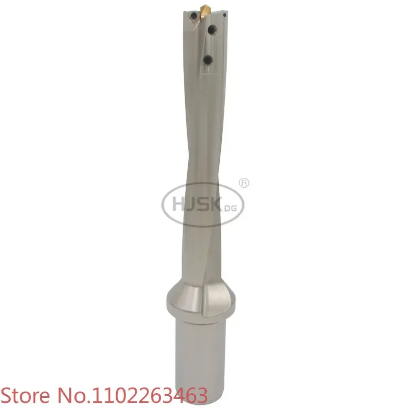 Extended centering U drill, rapid drilling and reaming drill 6D8D10D, guided fixed-point drill, WC/SP blade deep hole
Extended centering U drill, rapid drilling and reaming drill 6D8D10D, guided fixed-point drill, WC/SP blade deep hole