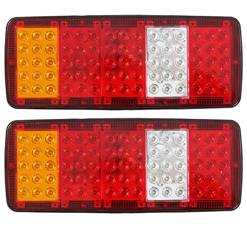 For Car LED Taillight 2Pcs 24V Trailer Stop Brake Turn Signal Light For Truck RV Camper Tail
For Car LED Taillight 2Pcs 24V Trailer Stop Brake Turn Signal Light For Truck RV Camper Tail