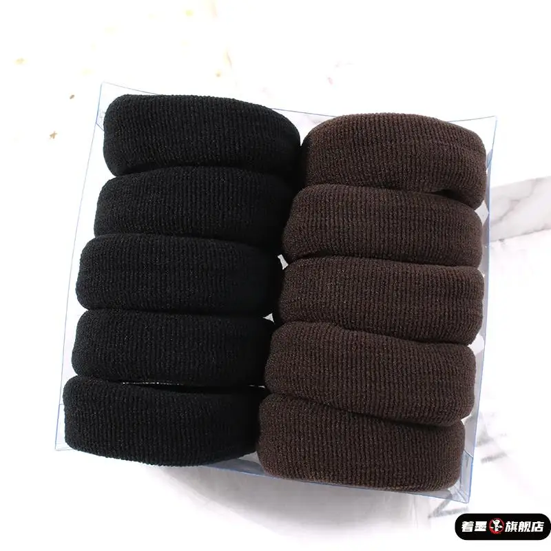 Seamless Thick Black Hair Ties for Women Kids Hair Bands Elastic Hair Bands Hair Bands for Girls Family Personal Care Tools
Seamless Thick Black Hair Ties for Women Kids Hair Bands Elastic Hair Bands Hair Bands for Girls Family Personal Care Tools