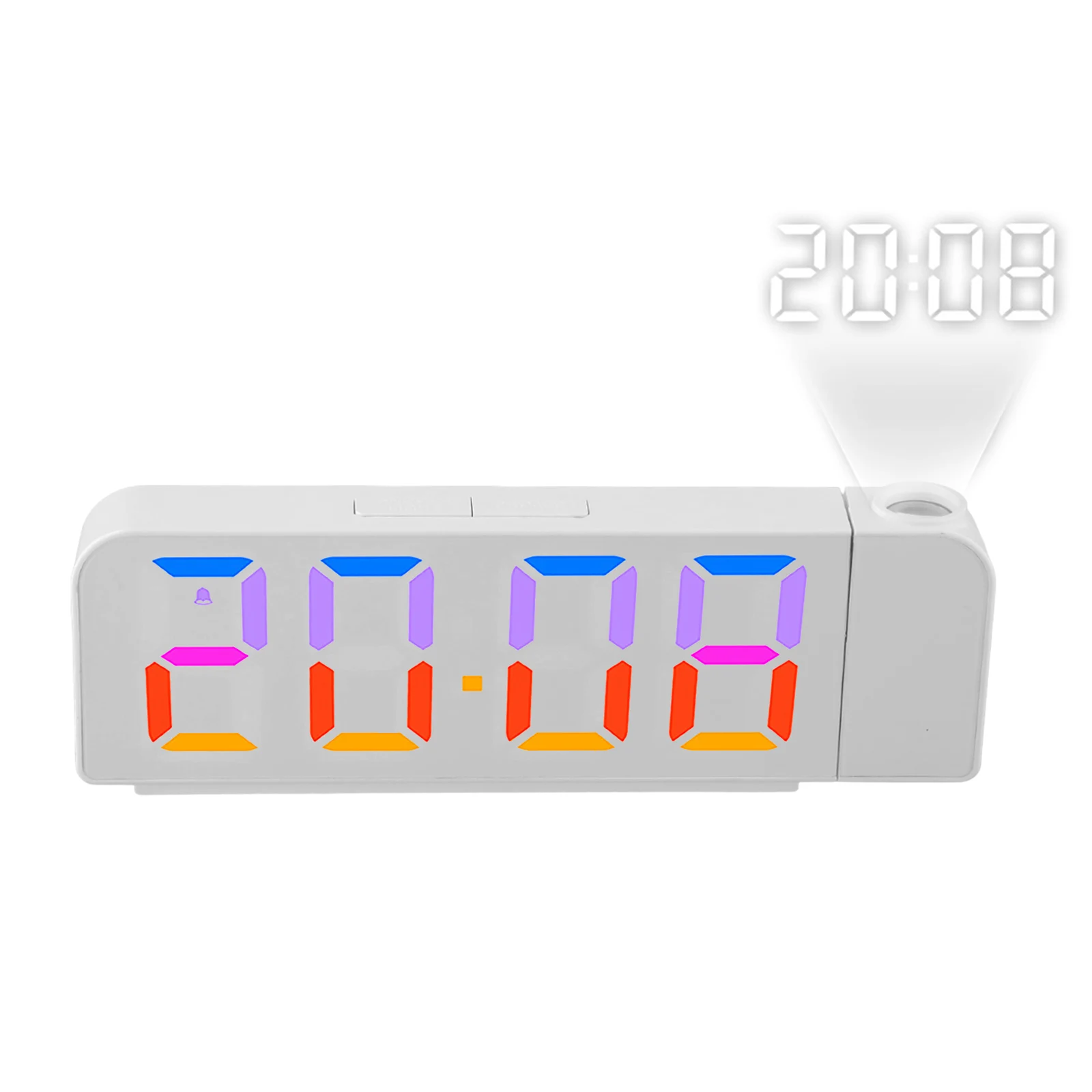 Rotatable Projection Clock Adjustable Projection Clock 180° Rotatable Projector 3-stage Immersion Switch For Older People
Rotatable Projection Clock Adjustable Projection Clock 180° Rotatable Projector 3-stage Immersion Switch For Older People