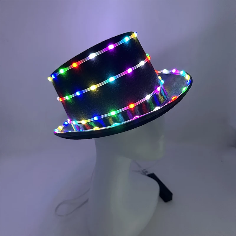 Светодиодная шляпа Jazz LED Hat MJ Dance, светодиодная шляпа для вечеринок, с USB-зарядкой, маскарадная, карнавальная, светящаяся федора для мужчин, аксессуары для сценических выступлений
Светодиодная шляпа Jazz LED Hat MJ Dance, светодиодная шляпа для вечеринок, с USB-зарядкой, маскарадная, карнавальная, светящаяся федора для мужчин, аксессуары для сценических выступлений