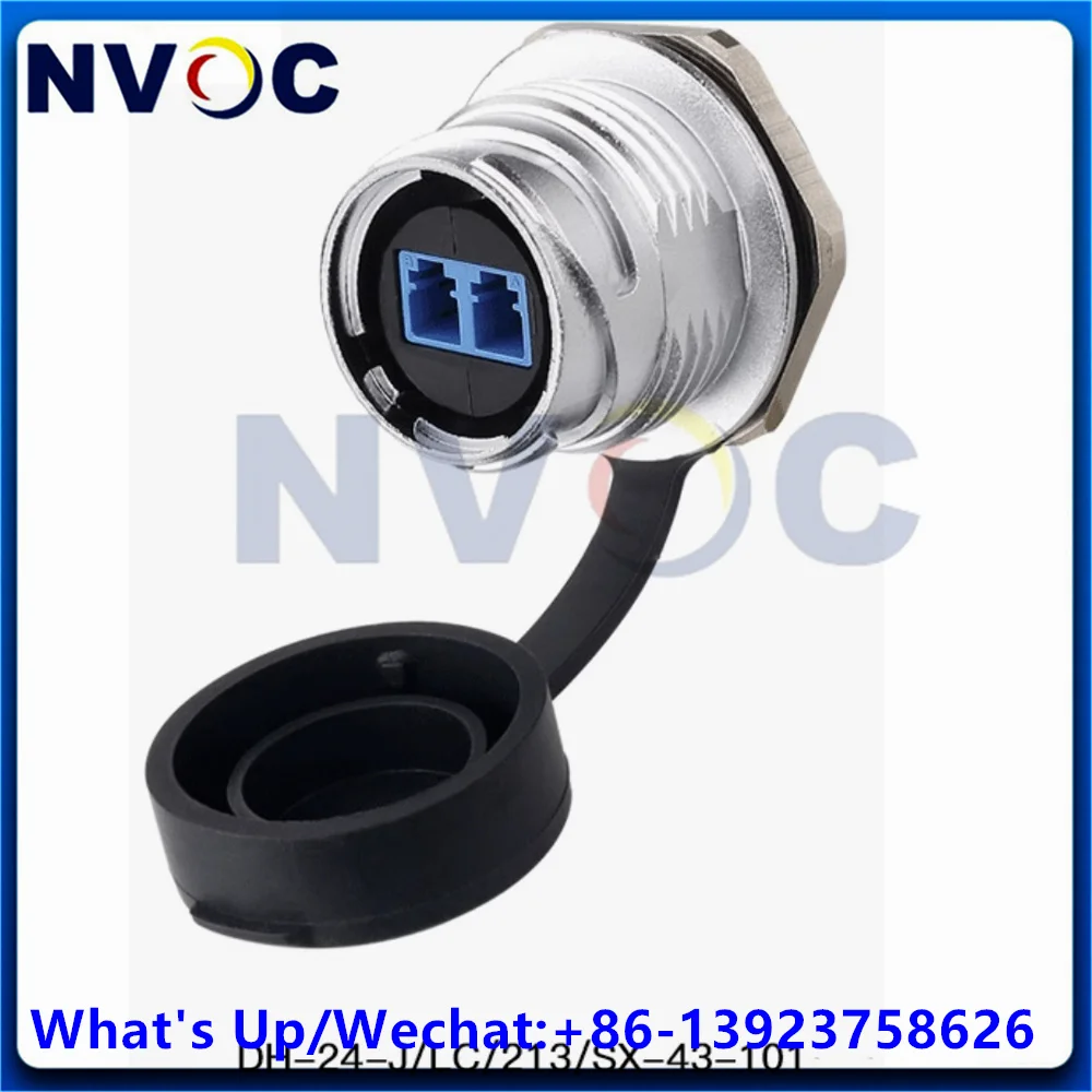 DH-24 2Core LCUPC Duplex Fiber Optic Quick Metal Signal Connector Waterproof IP67 Fibre Optic Circular Aviation Plug Socket
DH-24 2Core LCUPC Duplex Fiber Optic Quick Metal Signal Connector Waterproof IP67 Fibre Optic Circular Aviation Plug Socket