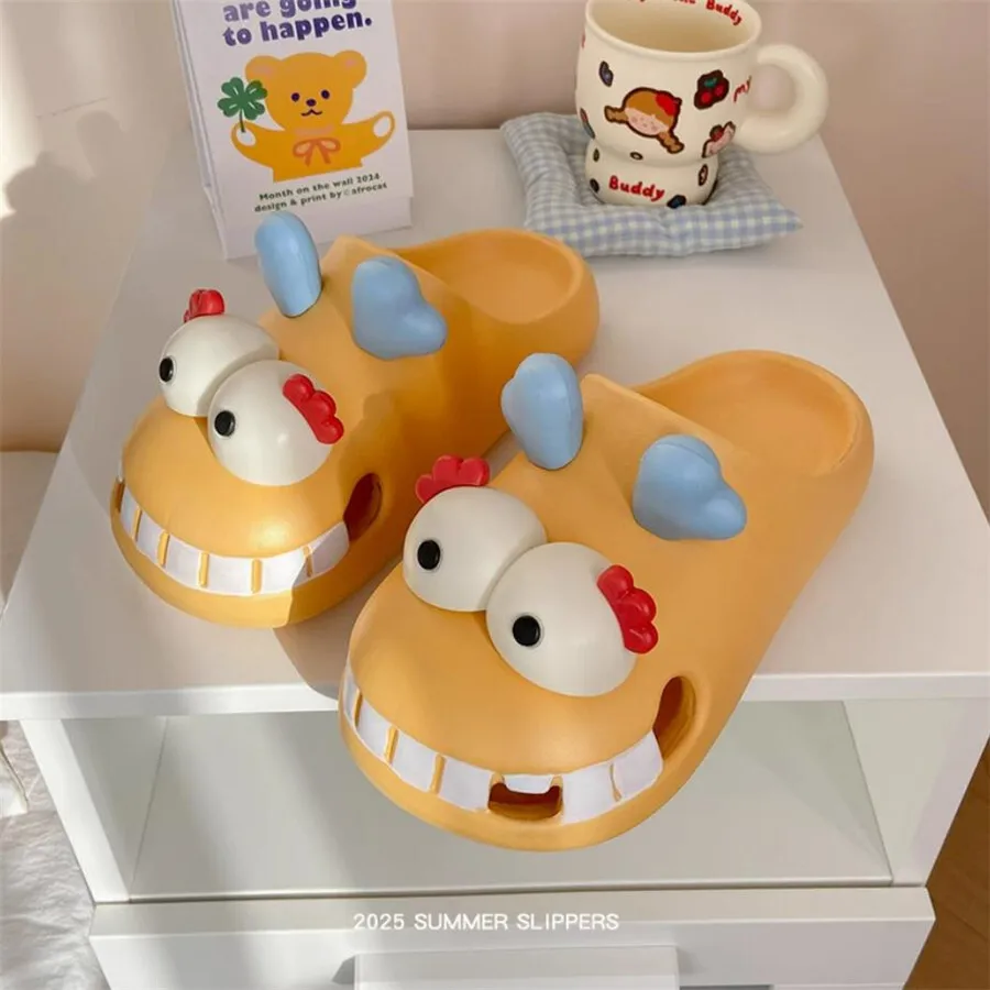 Cute Slippers For Women Funny Dragon Slippers Thick Soled Anti Slip Hole Shoes For Women, Cartoon Dragon Slippers For Summer,
Cute Slippers For Women Funny Dragon Slippers Thick Soled Anti Slip Hole Shoes For Women, Cartoon Dragon Slippers For Summer,