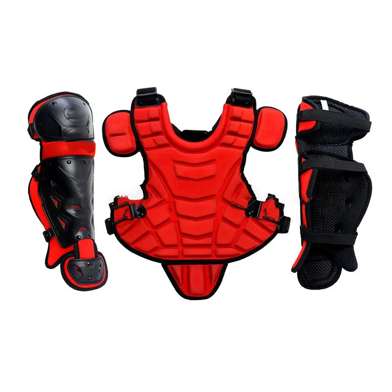 Wholesale Outdoor Sports Youth Catcher Chest and Knee Brace Set Adult Baseball and Softball Catcher Brace
Wholesale Outdoor Sports Youth Catcher Chest and Knee Brace Set Adult Baseball and Softball Catcher Brace