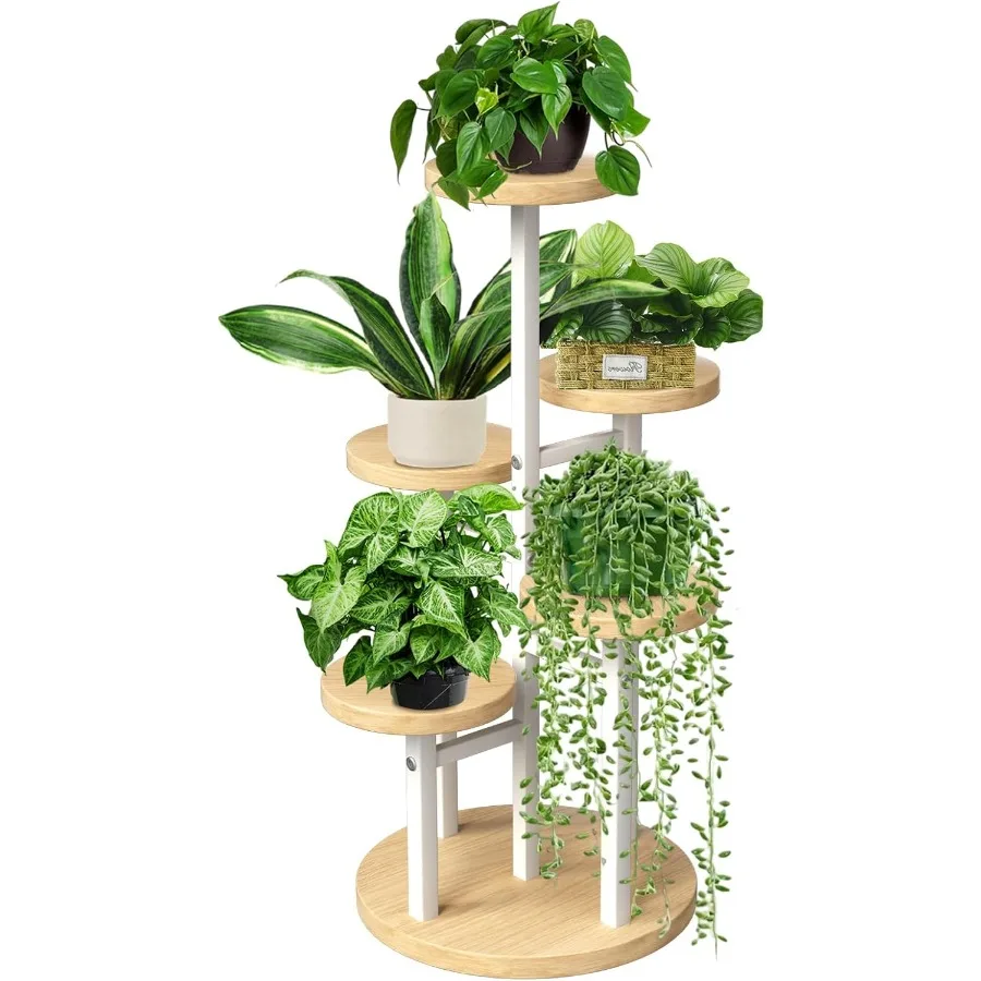 5-уровневая подставка для растений, металлическая деревянная подставка для растений для комнатных растений, многоугольная многоуровневая полка для цветочных растений, подставка для
5-уровневая подставка для растений, металлическая деревянная подставка для растений для комнатных растений, многоугольная многоуровневая полка для цветочных растений, подставка для