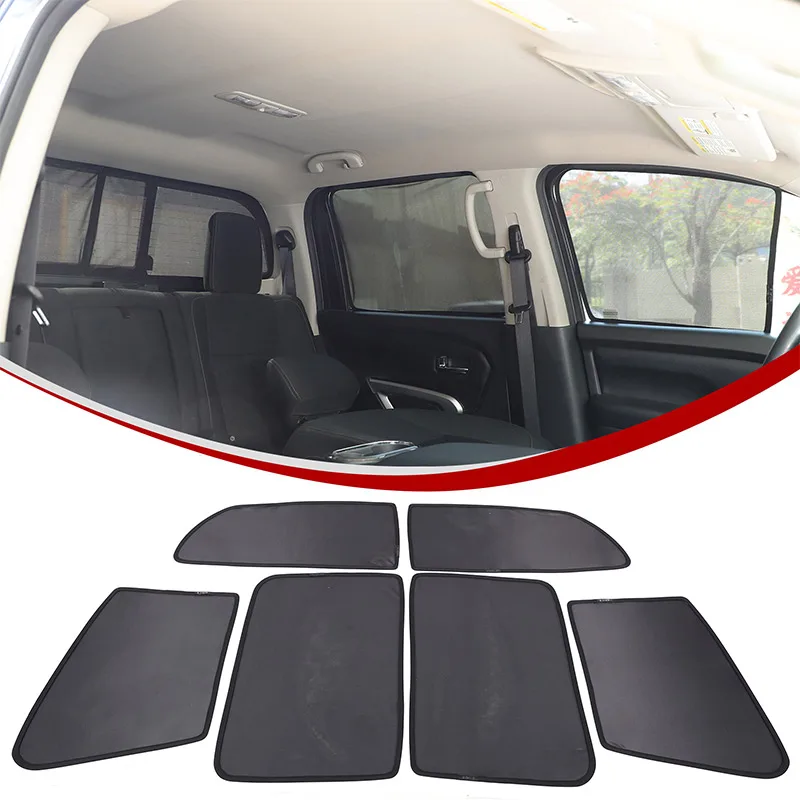 For Nissan Titan 2016-2023 Car Sunshade Cover Summer UV Protection Side Rear Window Curtain Black Mesh Sun Shade Cover
For Nissan Titan 2016-2023 Car Sunshade Cover Summer UV Protection Side Rear Window Curtain Black Mesh Sun Shade Cover