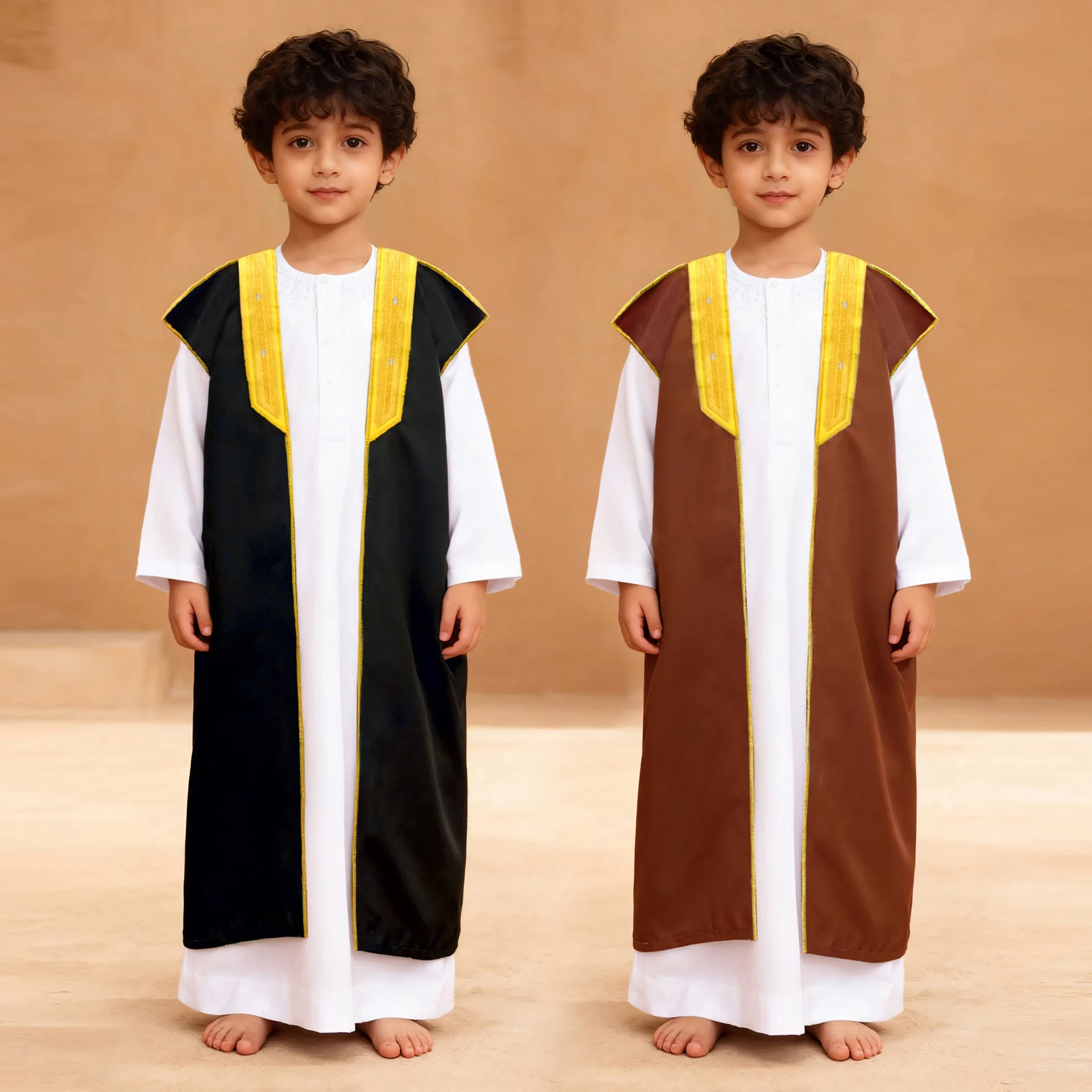 Мусульманское арабское кимоно для мальчиков, халат Ид Рамадан, исламская одежда, Саудовская Турция, открытое платье Абая, Djellaba Dishdasha, Дубай, Джубба Тобе, кафтан
Мусульманское арабское кимоно для мальчиков, халат Ид Рамадан, исламская одежда, Саудовская Турция, открытое платье Абая, Djellaba Dishdasha, Дубай, Джубба Тобе, кафтан