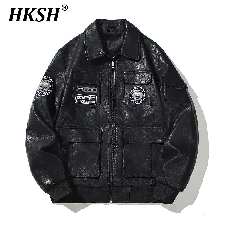 HKSH мужские куртки из искусственной кожи, осенние новые мужские темные винтажные мотоциклетные куртки с вышивкой, модная шикарная уличная одежда Tech Ins Y2K, пальто HK4746
HKSH мужские куртки из искусственной кожи, осенние новые мужские темные винтажные мотоциклетные куртки с вышивкой, модная шикарная уличная одежда Tech Ins Y2K, пальто HK4746