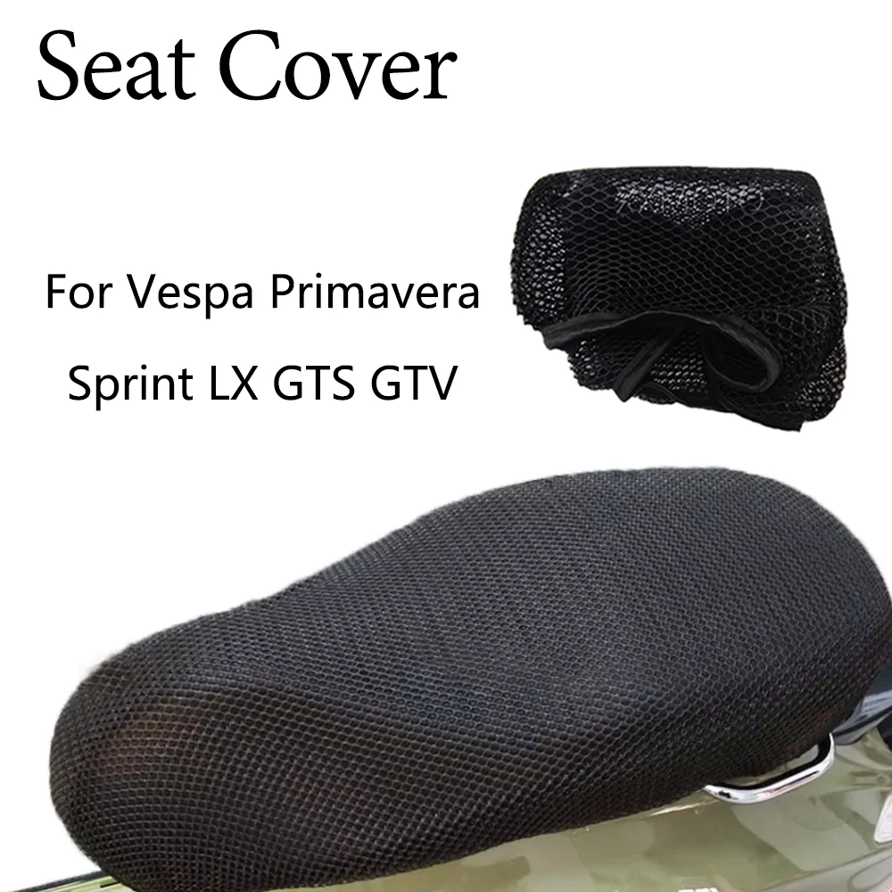 For Vespa Primavera Sprint LX GTS GTV Motorcycle Seat Cover Heat Insulation Mesh Fabric Breathable Non-Slip Protection Cushion
For Vespa Primavera Sprint LX GTS GTV Motorcycle Seat Cover Heat Insulation Mesh Fabric Breathable Non-Slip Protection Cushion