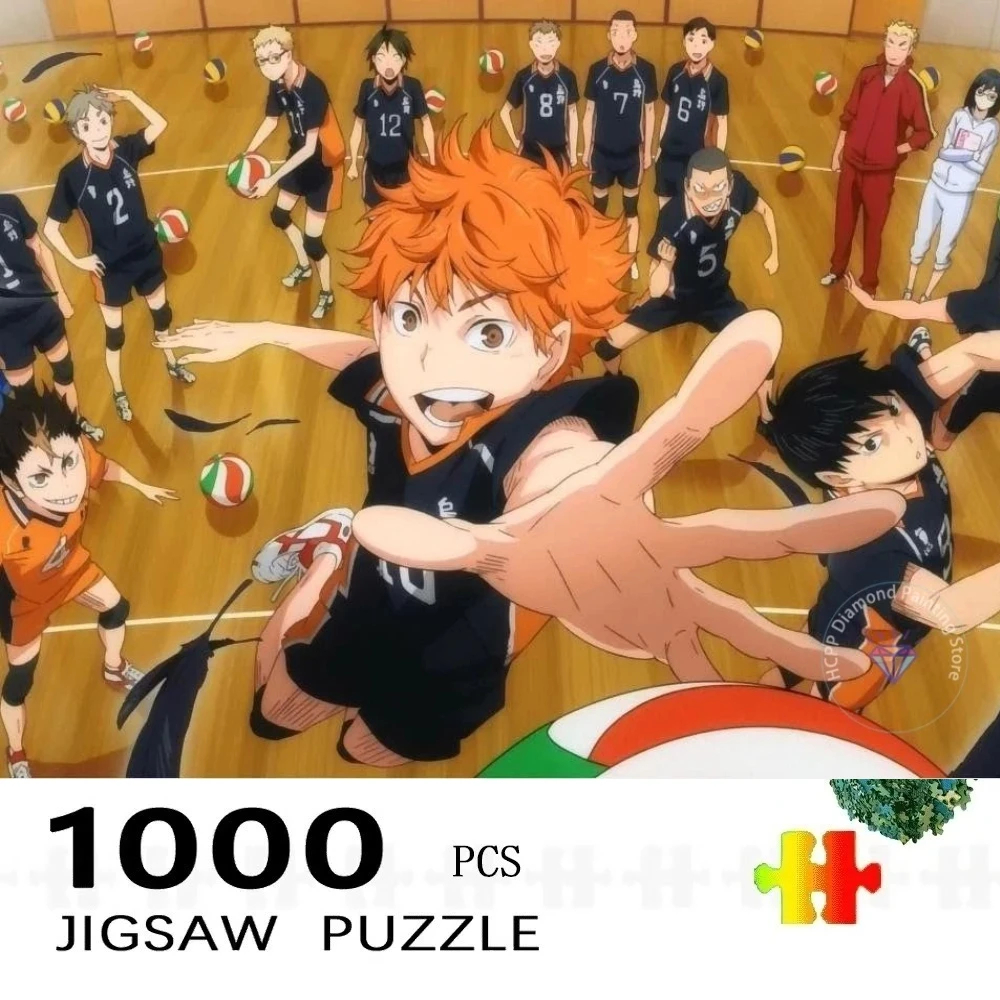 500/1000pcs Adult Jigsaw Puzzles Haikyu!! Sports Hot Blood youth Anime - Challenging Large Pieces, Portable
500/1000pcs Adult Jigsaw Puzzles Haikyu!! Sports Hot Blood youth Anime - Challenging Large Pieces, Portable