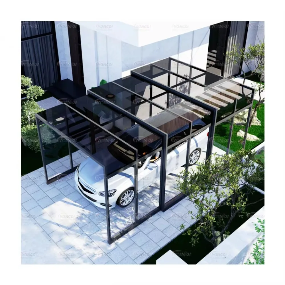 Retractable Foldable Carport Polycarbonate, Portable Mobile Car Garage with Waterproof Roof & Heavy Duty Aluminum Frame
Retractable Foldable Carport Polycarbonate, Portable Mobile Car Garage with Waterproof Roof & Heavy Duty Aluminum Frame