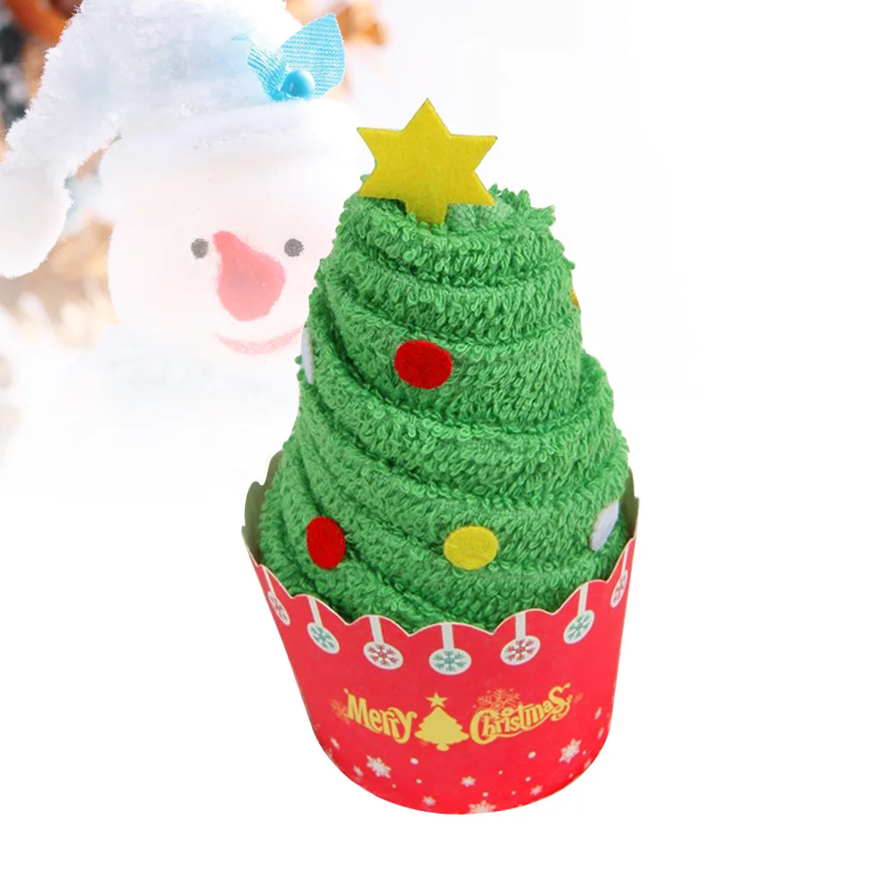2PCS Christmas Towels Creative Cotton Bath Towel Cake Modelling Hand Towel Washcloth Xmas Gift (Christmas Tree)
2PCS Christmas Towels Creative Cotton Bath Towel Cake Modelling Hand Towel Washcloth Xmas Gift (Christmas Tree)