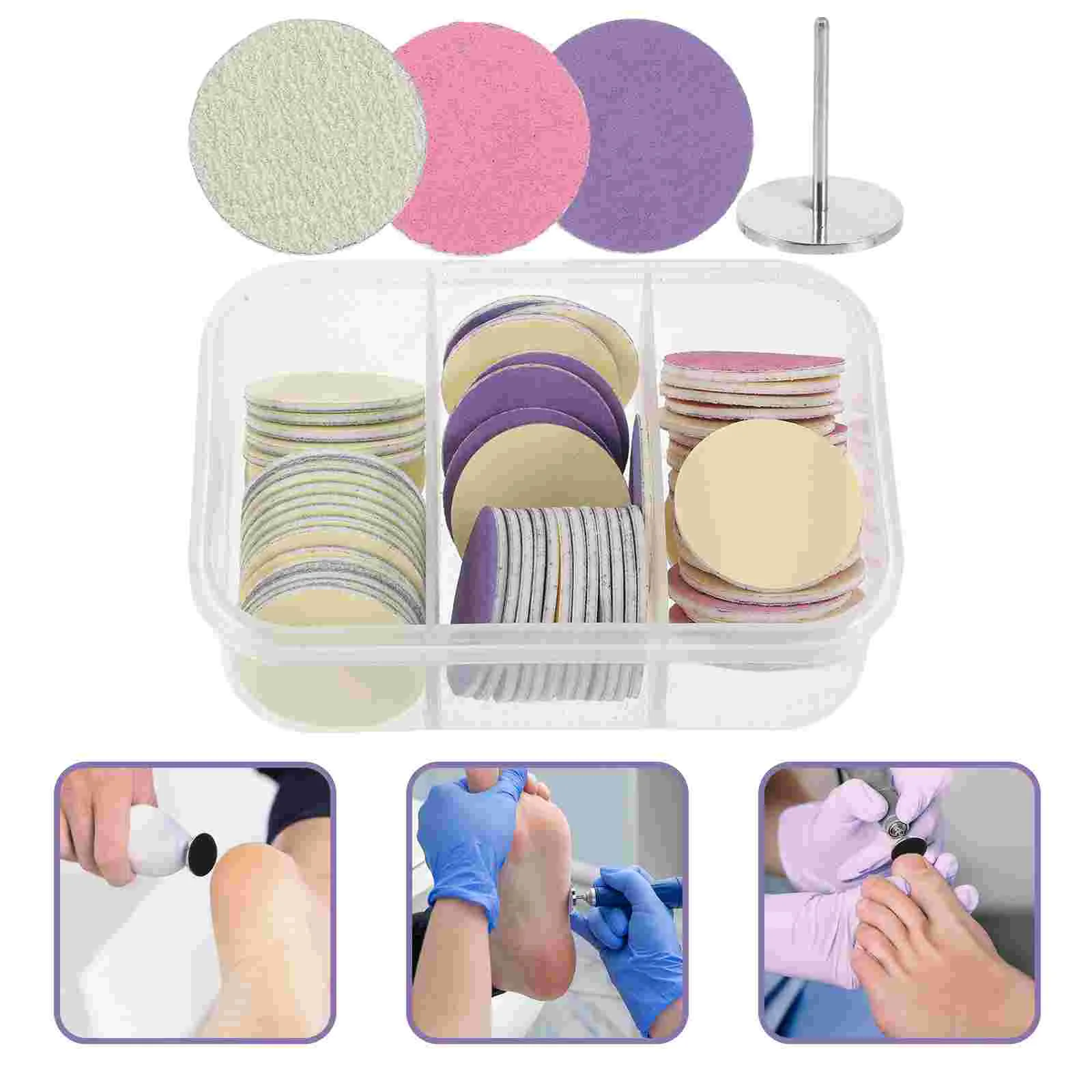 60 Pcs Tool Electric Electric Sand Discs Frosted Sheet Electric Callus Remover Pads Sand
60 Pcs Tool Electric Electric Sand Discs Frosted Sheet Electric Callus Remover Pads Sand