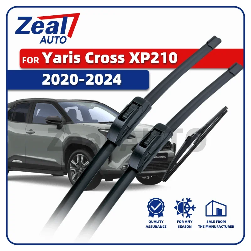 LHD Front Rear Wiper Blades For Toyota Yaris Cross XP210 2020-2024 2021 2023 XLS Hybrid Windshield 24"16"12" Brushes Accessories
LHD Front Rear Wiper Blades For Toyota Yaris Cross XP210 2020-2024 2021 2023 XLS Hybrid Windshield 24"16"12" Brushes Accessories