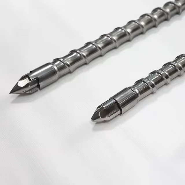 High Quality Bimetallic Twin Screw Barrel For Feed Moulding Machine Single Screw Barrel Plastic Rubber Machinery Part
High Quality Bimetallic Twin Screw Barrel For Feed Moulding Machine Single Screw Barrel Plastic Rubber Machinery Part