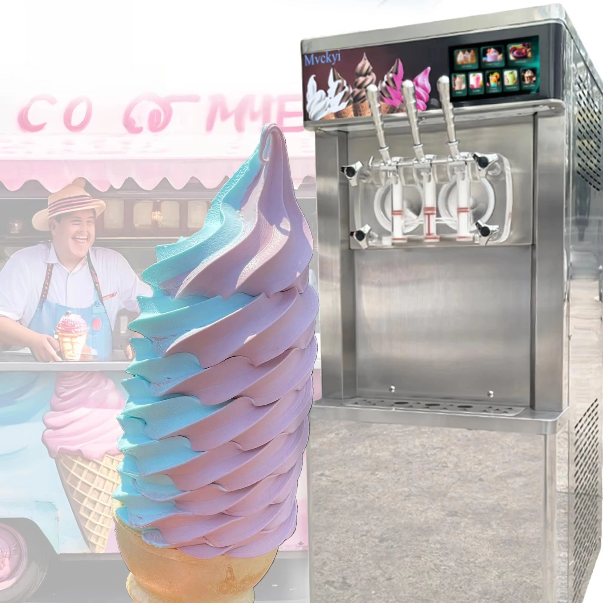 Mvckyi Snowmaker Machine Fast Milk Snow Ice Machine Commercial Snowflake Ice Crusher Snow Maker Machine
Mvckyi Snowmaker Machine Fast Milk Snow Ice Machine Commercial Snowflake Ice Crusher Snow Maker Machine