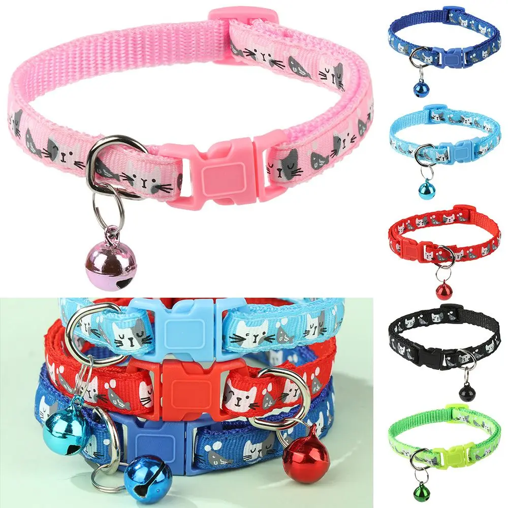 Cartoon Cat Collar Quick Release Kitten Safety Breakaway Adjustable with Bell Pet Supplies
Cartoon Cat Collar Quick Release Kitten Safety Breakaway Adjustable with Bell Pet Supplies