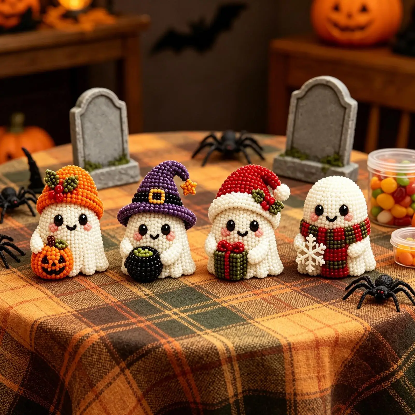 Bead Animal Making Kit DIY Creative Handmade Cute Jewelry DIY Ghost Beading Kit For Halloween Adults Teens Projects Birthday
Bead Animal Making Kit DIY Creative Handmade Cute Jewelry DIY Ghost Beading Kit For Halloween Adults Teens Projects Birthday