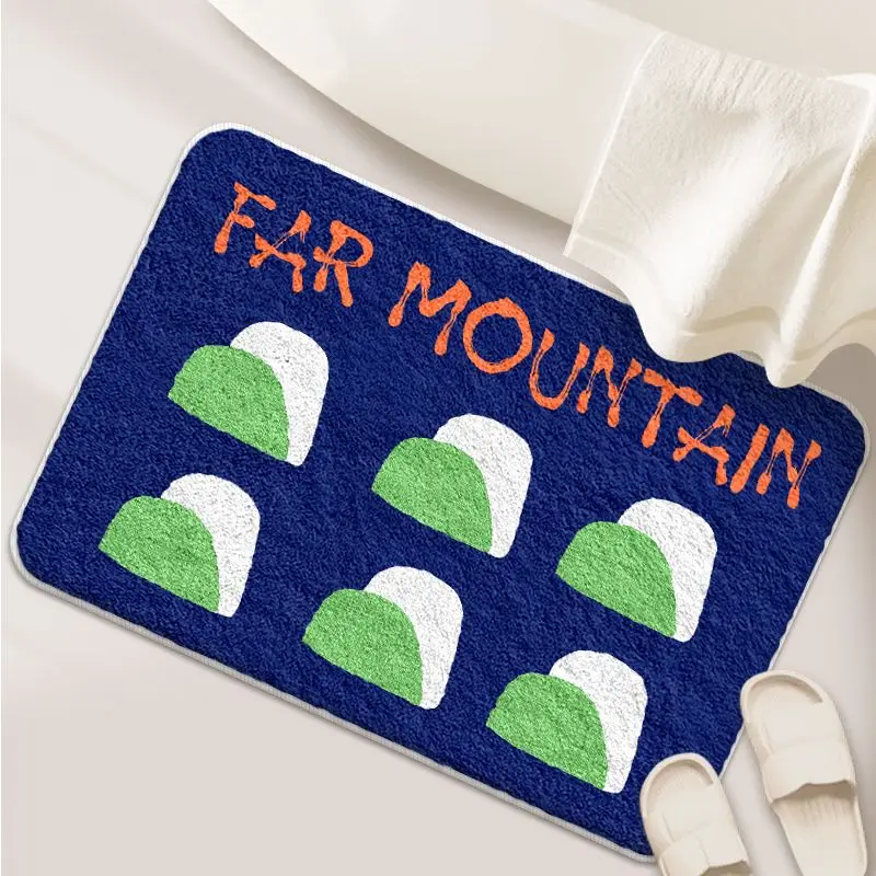 Internet celebrity "Hi! Mountain" American style living room bedroom study bedside carpet bathroom door absorbent floor mat
Internet celebrity "Hi! Mountain" American style living room bedroom study bedside carpet bathroom door absorbent floor mat