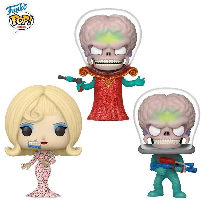 In Stock FUNKO POP Original Martians Play with The Alien Warrior Leader on Earth Can Use Figure Models To Collect Holiday Gifts
In Stock FUNKO POP Original Martians Play with The Alien Warrior Leader on Earth Can Use Figure Models To Collect Holiday Gifts