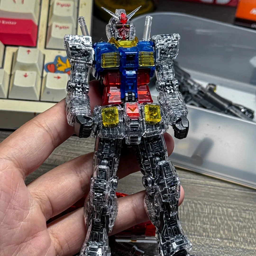 CHANGLONG RG 1/144 RX-78-2 2.0 Transparent Assembly Model Action Figure Kits Plastic Skeleton Kit Anime Doll Toy Gift
CHANGLONG RG 1/144 RX-78-2 2.0 Transparent Assembly Model Action Figure Kits Plastic Skeleton Kit Anime Doll Toy Gift