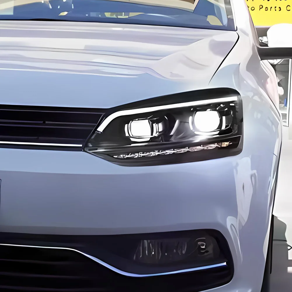 Автомобильные фары в сборе для Volkswagen Polo 2011-2018, светодиодные автомобильные фары, обновление, аксессуары для линз проектора с высокой настройкой
Автомобильные фары в сборе для Volkswagen Polo 2011-2018, светодиодные автомобильные фары, обновление, аксессуары для линз проектора с высокой настройкой