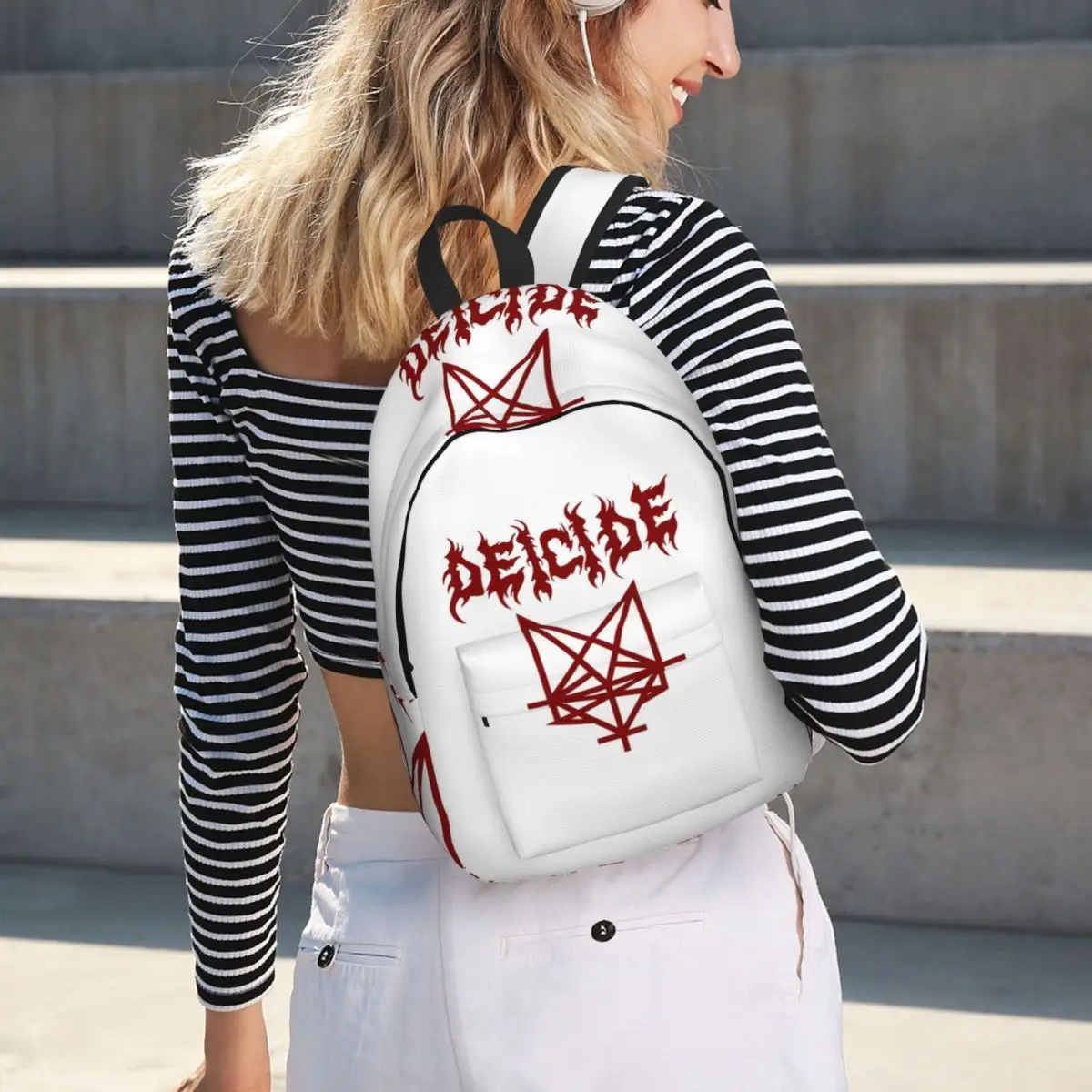 Deicide Backpack Hot Sale Daypack Large Capacity Boys Girls BookBag School Bag Shoulder Bags for Men Women
Deicide Backpack Hot Sale Daypack Large Capacity Boys Girls BookBag School Bag Shoulder Bags for Men Women