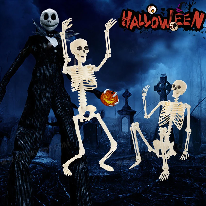 Halloween Posable Skeleton 40cm Standing Decor with Movable Joints Hanging Head Creepy Adjustable Prop for Themed Party Scenes
Halloween Posable Skeleton 40cm Standing Decor with Movable Joints Hanging Head Creepy Adjustable Prop for Themed Party Scenes