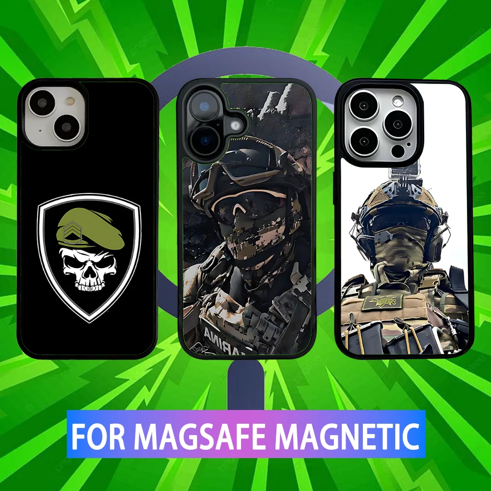 Army Special Forces Phone Case For iPhone 16,15,14,13,12,11,Pro,Max,Plus,Mini,SE New Magsafe Magnetic Wireless Charging
Army Special Forces Phone Case For iPhone 16,15,14,13,12,11,Pro,Max,Plus,Mini,SE New Magsafe Magnetic Wireless Charging
