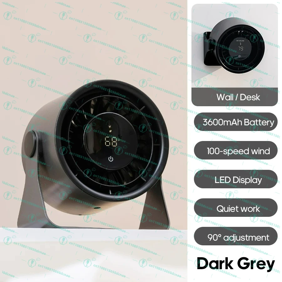 Multifunctional Portable Fan Gear Speeds Wall Mount Desktop Cooling Fan
Multifunctional Portable Fan Gear Speeds Wall Mount Desktop Cooling Fan