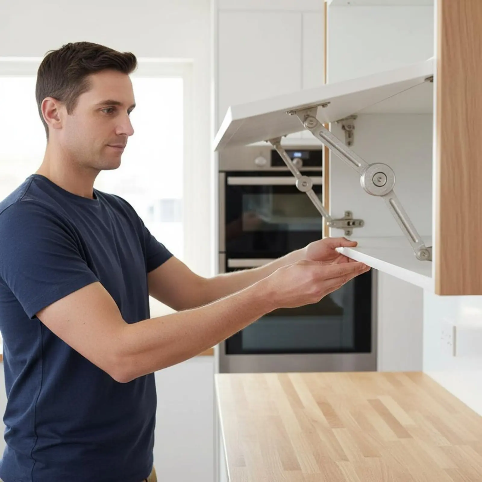 Any-Stop Cabinet Door Stay Easy Installation Cabinet Door Raise Support Adjustable Lid Support Hinge Widened and Thickened
Any-Stop Cabinet Door Stay Easy Installation Cabinet Door Raise Support Adjustable Lid Support Hinge Widened and Thickened