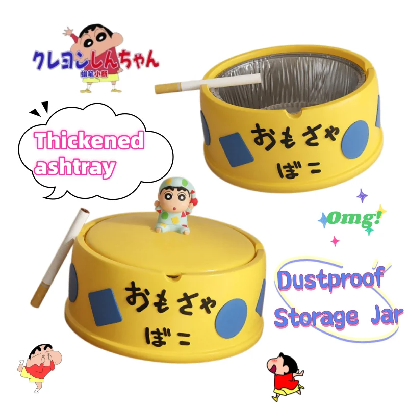 Crayon Shin-chan Ashtray with Lid Home Creative Distinctive Living Room Anti-ash Flying Cartoon Cute Atmospheric Home Necessary
Crayon Shin-chan Ashtray with Lid Home Creative Distinctive Living Room Anti-ash Flying Cartoon Cute Atmospheric Home Necessary