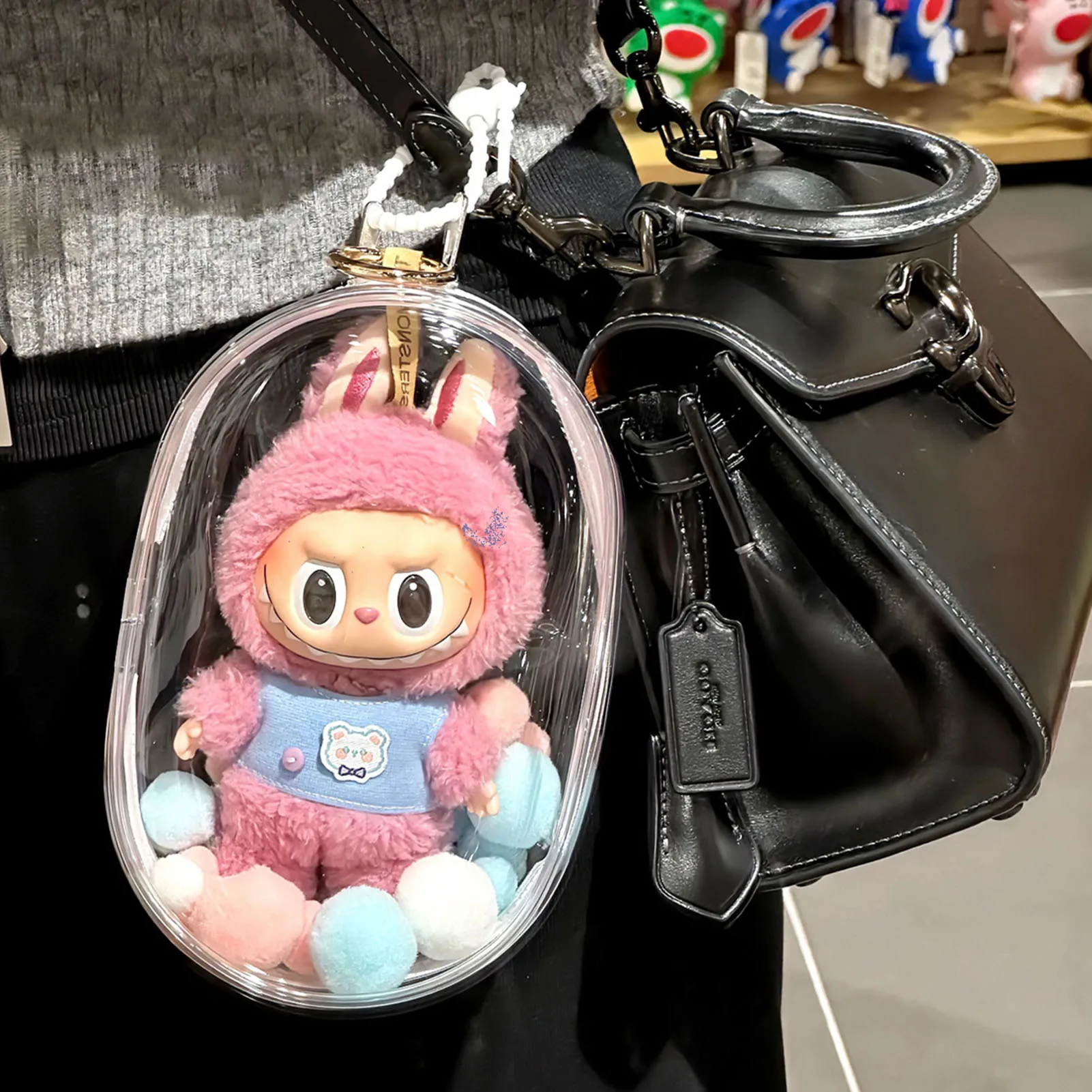 Travel Makeup Bag Clear Makeup Bags Translucent Waterproof Makeup Cosmetic Bag For Women Cotton Doll Travel Storage Supplies
Travel Makeup Bag Clear Makeup Bags Translucent Waterproof Makeup Cosmetic Bag For Women Cotton Doll Travel Storage Supplies