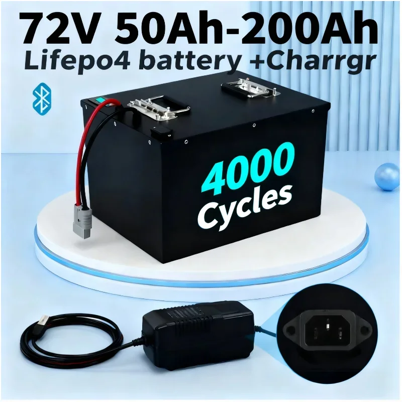 Аккумулятор Lifepo4 с приложением Bluetooth BMS, 72 В, 50 Ач, 80 Ач, 100 Ач, 120 Ач, 150 Ач, 200 Ач, 8000 Вт, для скутера, мотоцикла, трехколесного велосипеда
Аккумулятор Lifepo4 с приложением Bluetooth BMS, 72 В, 50 Ач, 80 Ач, 100 Ач, 120 Ач, 150 Ач, 200 Ач, 8000 Вт, для скутера, мотоцикла, трехколесного велосипеда