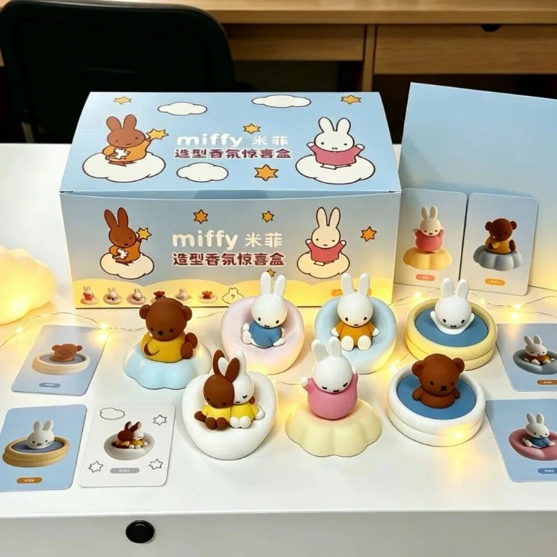 Cartoon Miffy Rabbit Anime Figure Blind Box Toys Fragrance Cute Miffy Figurine Collection Ornaments Girls Boys Gifts
Cartoon Miffy Rabbit Anime Figure Blind Box Toys Fragrance Cute Miffy Figurine Collection Ornaments Girls Boys Gifts